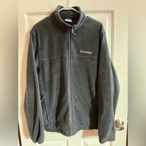 Columbia zip up fleece jacket size Medium